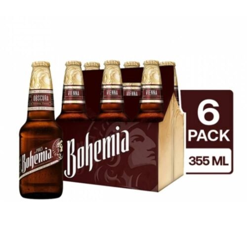 Bohemia Vienna Cerveza Oscura Six Botella 355ml