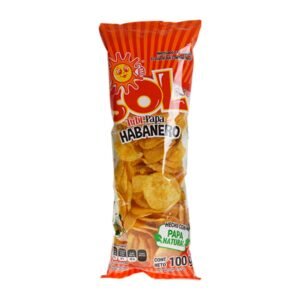 Botana Sol Papa Habanero 100g