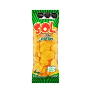 Botana Sol Papa Jalapeño 100g