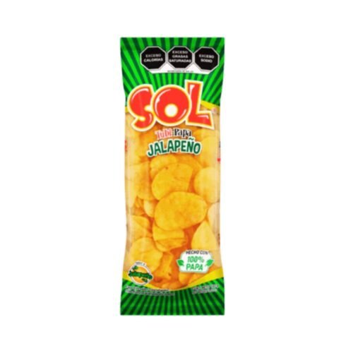 Botana Sol Papa Jalapeño 100g