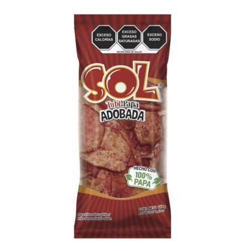 Botana Sol Papa Adobada 100g