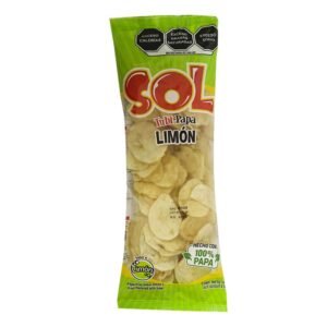Botana Sol Papa Limón 100g