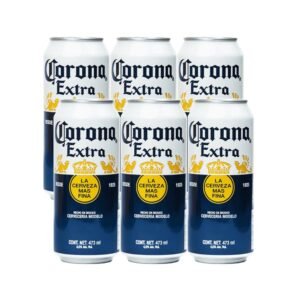 Corona Extra Cerveza Six Latón 473ml