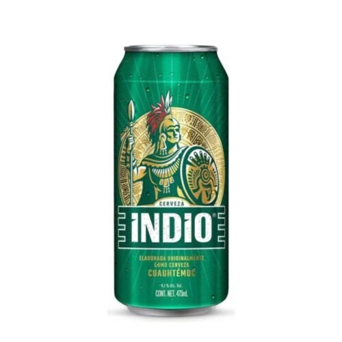 Indio Cerveza Latón 473ml
