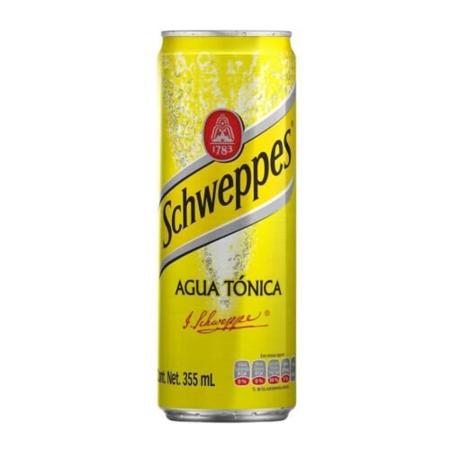 Agua quina Schweppes lata 355ml