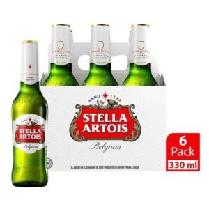 Stella Artois Cerveza Six Botella 330ml