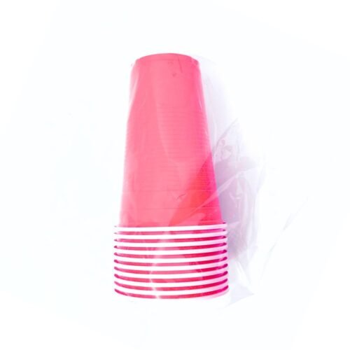 Vasos desechables bicolor 10 Piezas