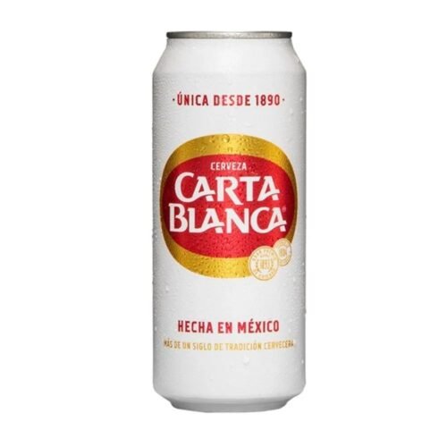 Carta Blanca Cerveza Latón 473ml Carta Blanca Cerveza Latón 473ml