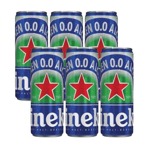 Heineken Cerveza Cero Alcohol Six Lata 355ml HEINEKEN Cero Alcohol Cerveza Six Lata 355ml
