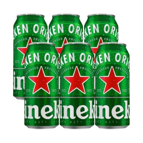 Heineken Cerveza Original Six Latón 473ml HEINEKEN Original Cerveza Six Latón 473ml