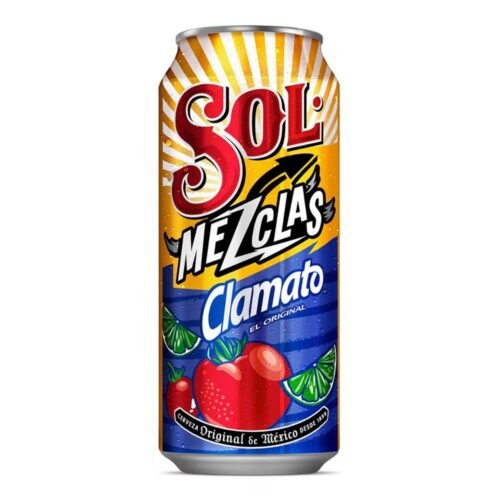 Sol Cerveza Clamato 473ml Sol Cerveza Clamato Latón 473ml