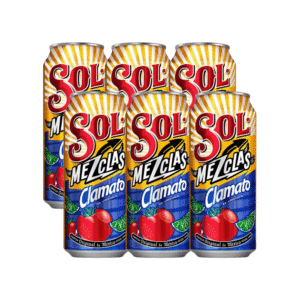 Sol Cerveza Clamato Six 473ml Sol Cerveza Clamato Six Latón 473ml