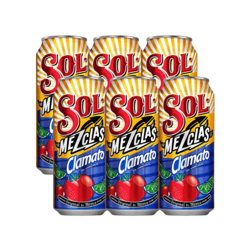 Sol Cerveza Clamato Six 473ml Sol Cerveza Clamato Six Latón 473ml